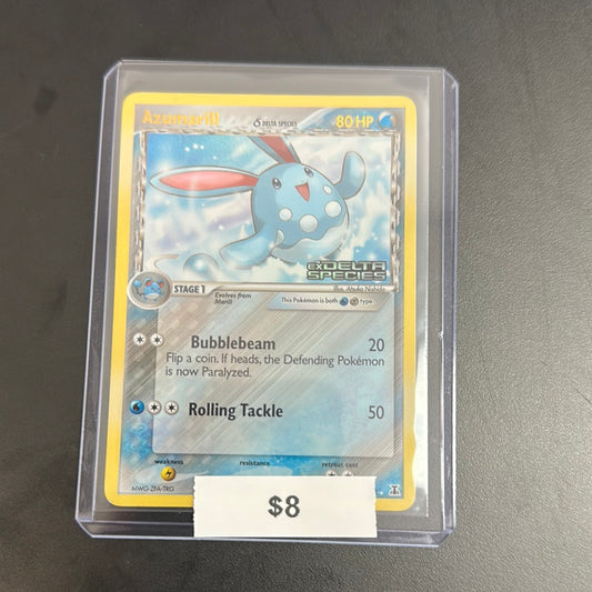 Pokémon Azumarill Ex Delta Species Reverse Holo 19/113