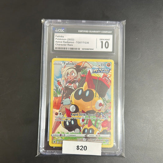 Pokémon Astral Radiance Falinks CGC 10