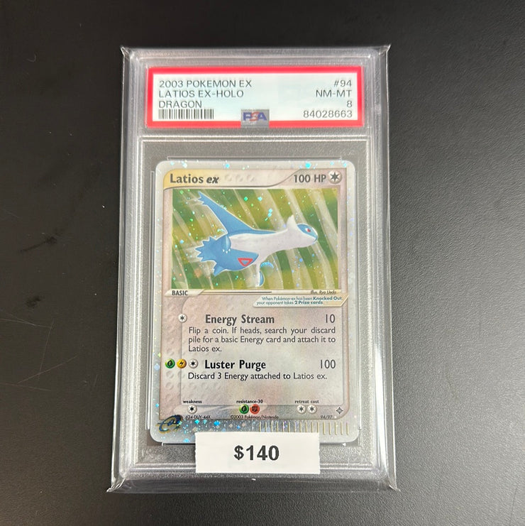 2003 Pokémon EX Latios EX-Holo Dragon 