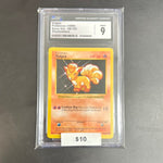 Pokémon 1999 Base Set Volpix 68/102 Shadowless CGC 9