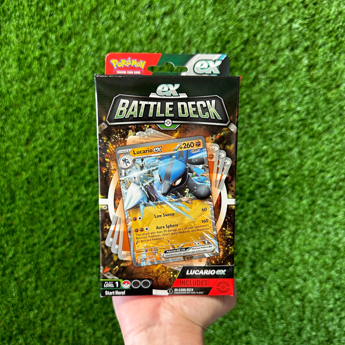 Pokemon Lucario & Ampharos ex Battle Deck