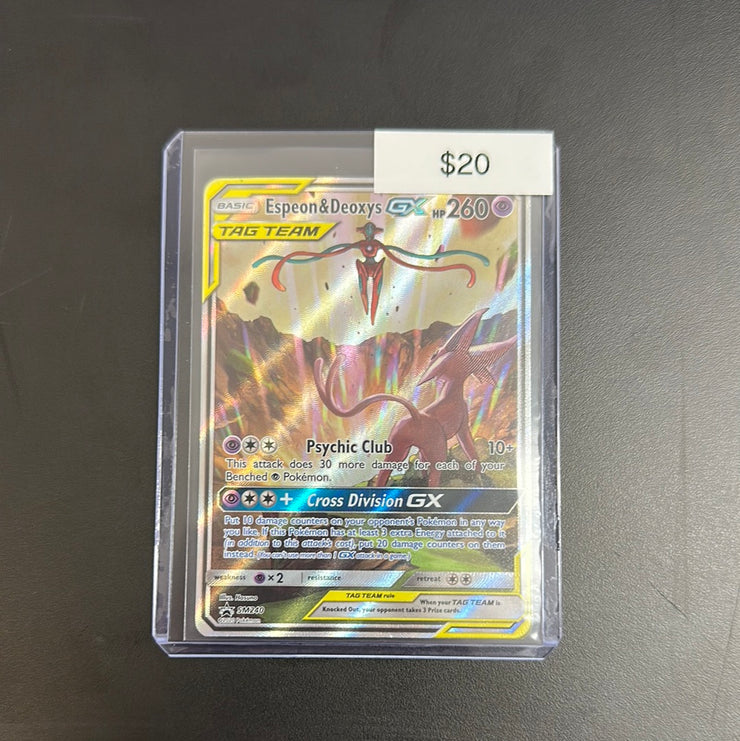 Pokémon Espeon & Deoxys GX Tag Team SM240