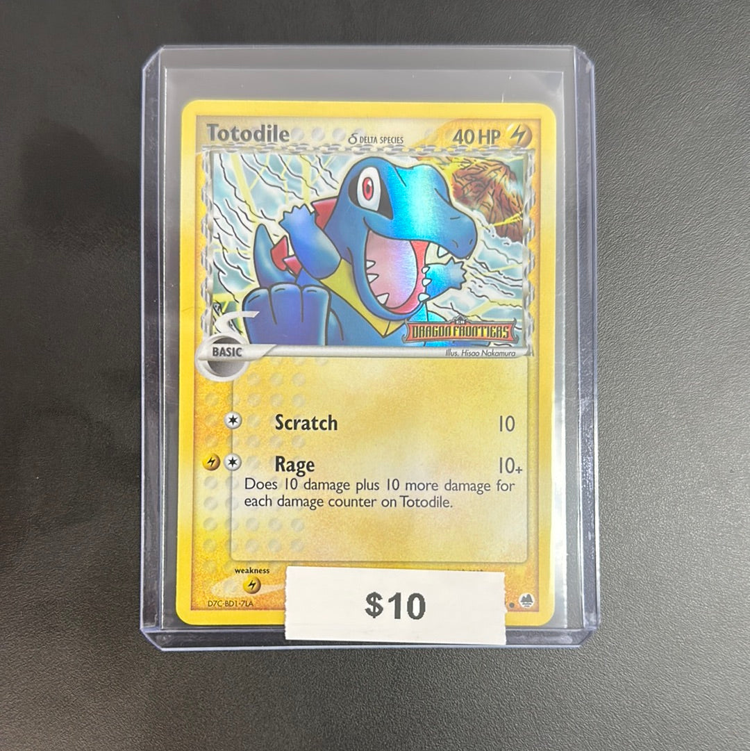Pokémon Totodile Dragon Frontier Stamp 67/101