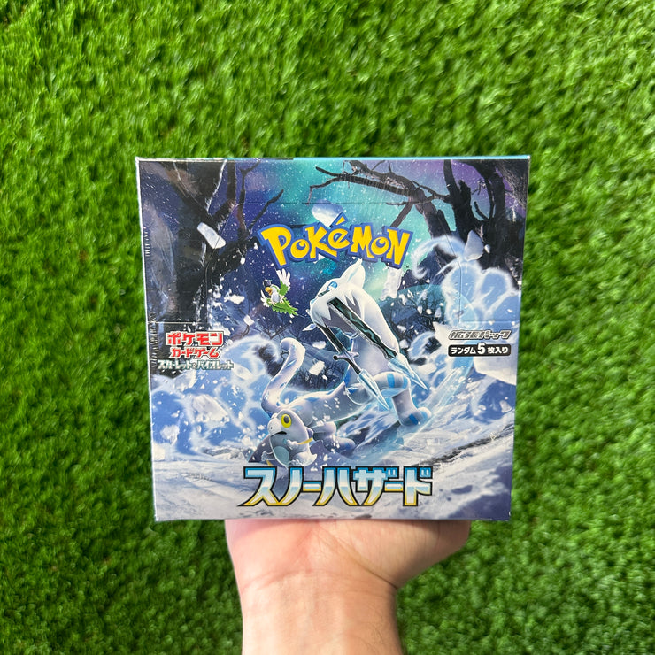 Pokemon Snow Hazard Japanese Booster Box