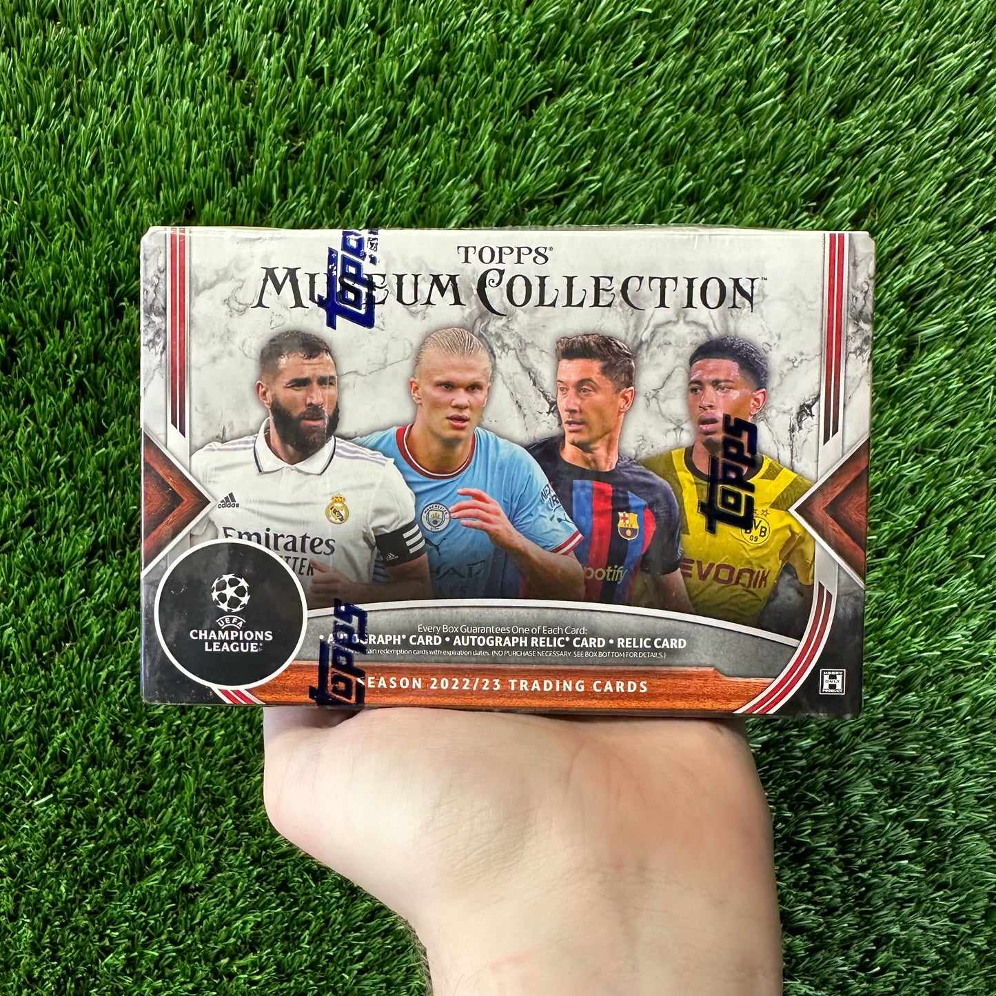 2022-2023 Topps Champions League Museum Collection Hobby Box