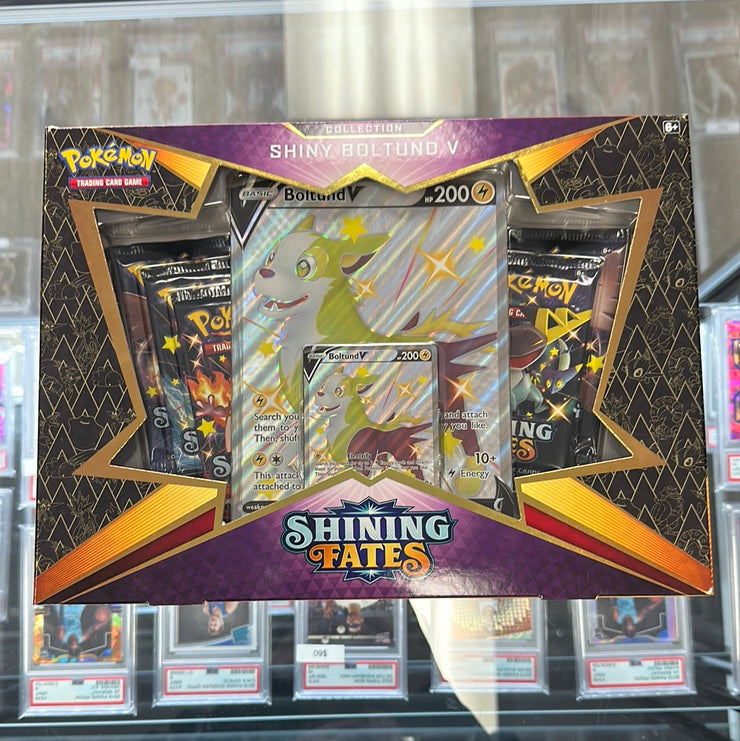 Pokémon Shining Fates Shiny Boltund V Collection Box