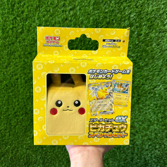 Pokemon Scarlet & Violet Japanese Pikachu ex Fluffy Starter Deck