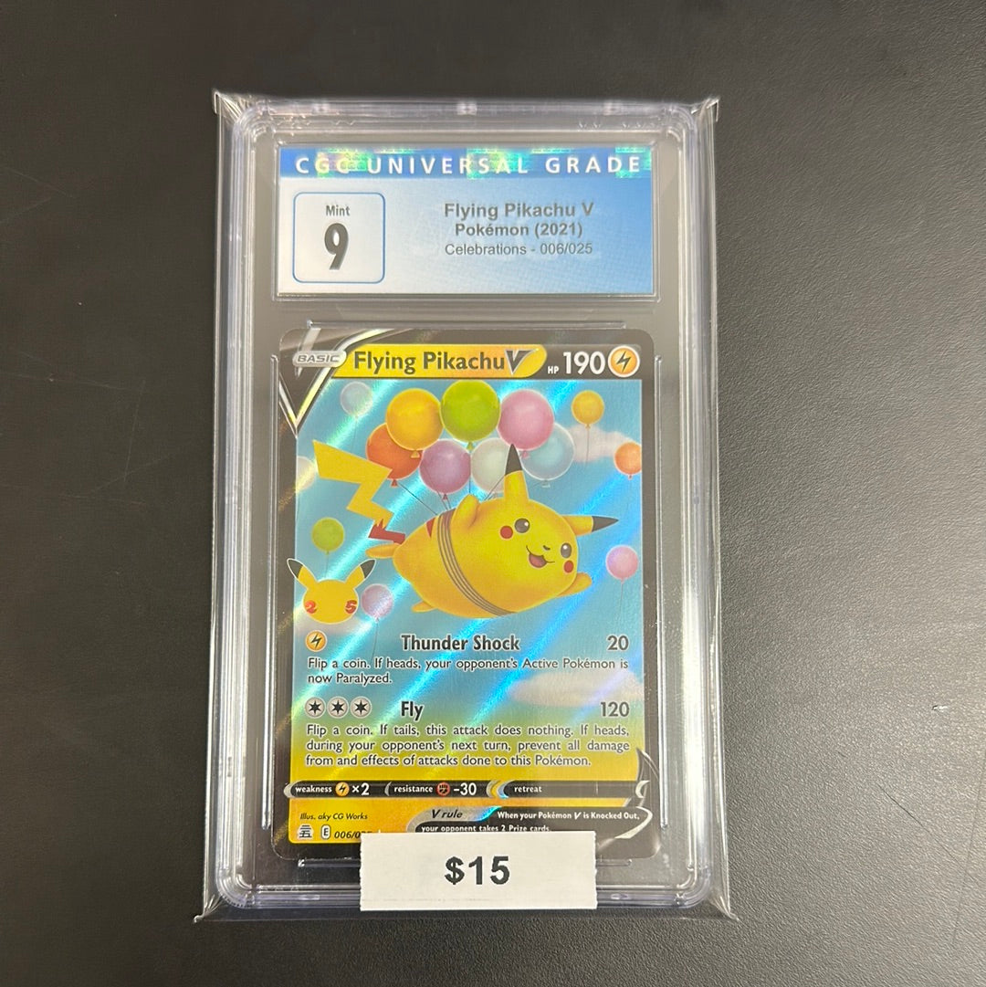 Pokémon Celebrations 6/25 CGC 9