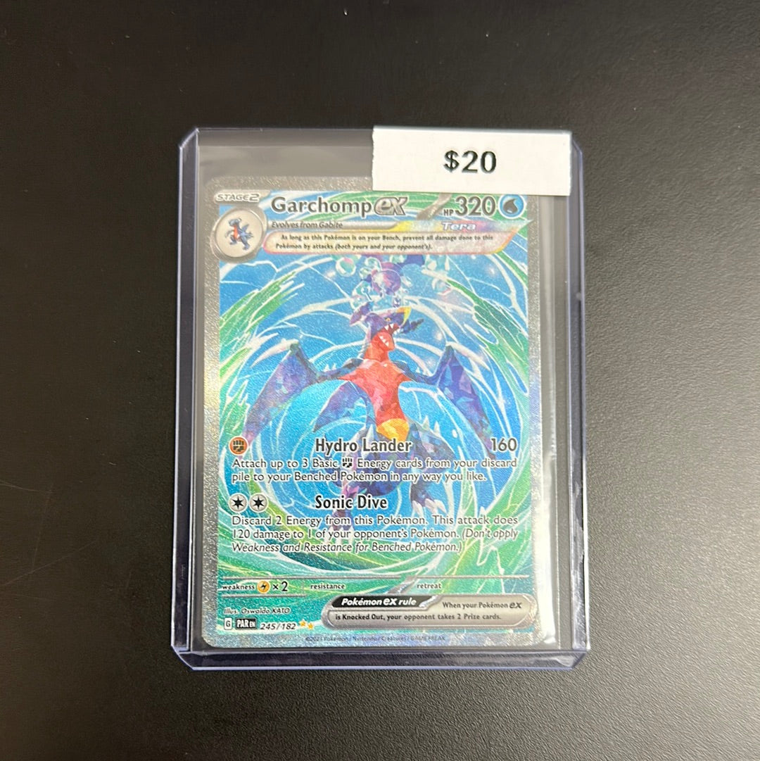 Pokemon Garchomp EX Paradox Rift 245/182