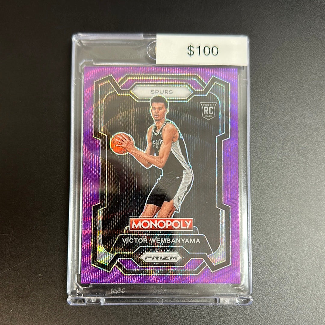 2023-24 Prizm Monopoly Purple Wave #81