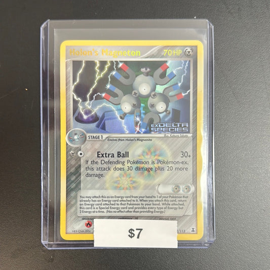 Pokémon Holons Magneton 22/113 Ex Delta Stamped