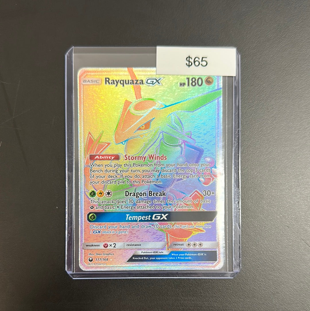 Pokémon Rayquaza GX 177/168