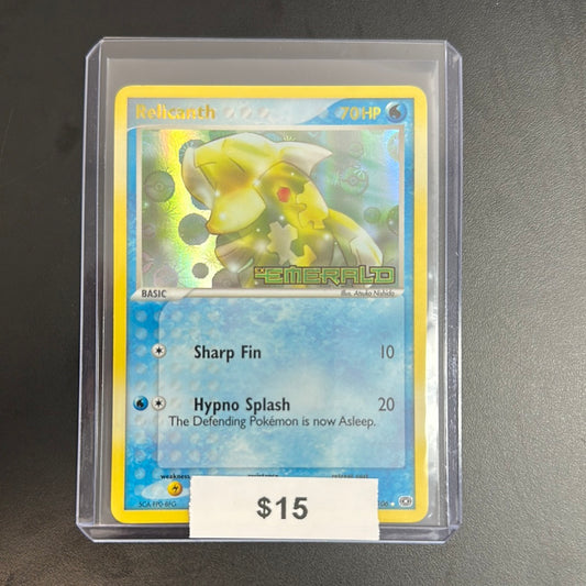 Pokémon Relicanth Ex Emerald Reverse Holo 18/106