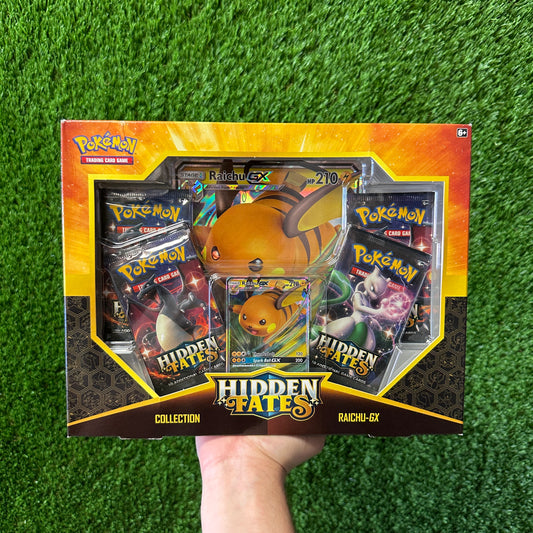 Pokemon Hidden Fates Raichu GX Collection Box