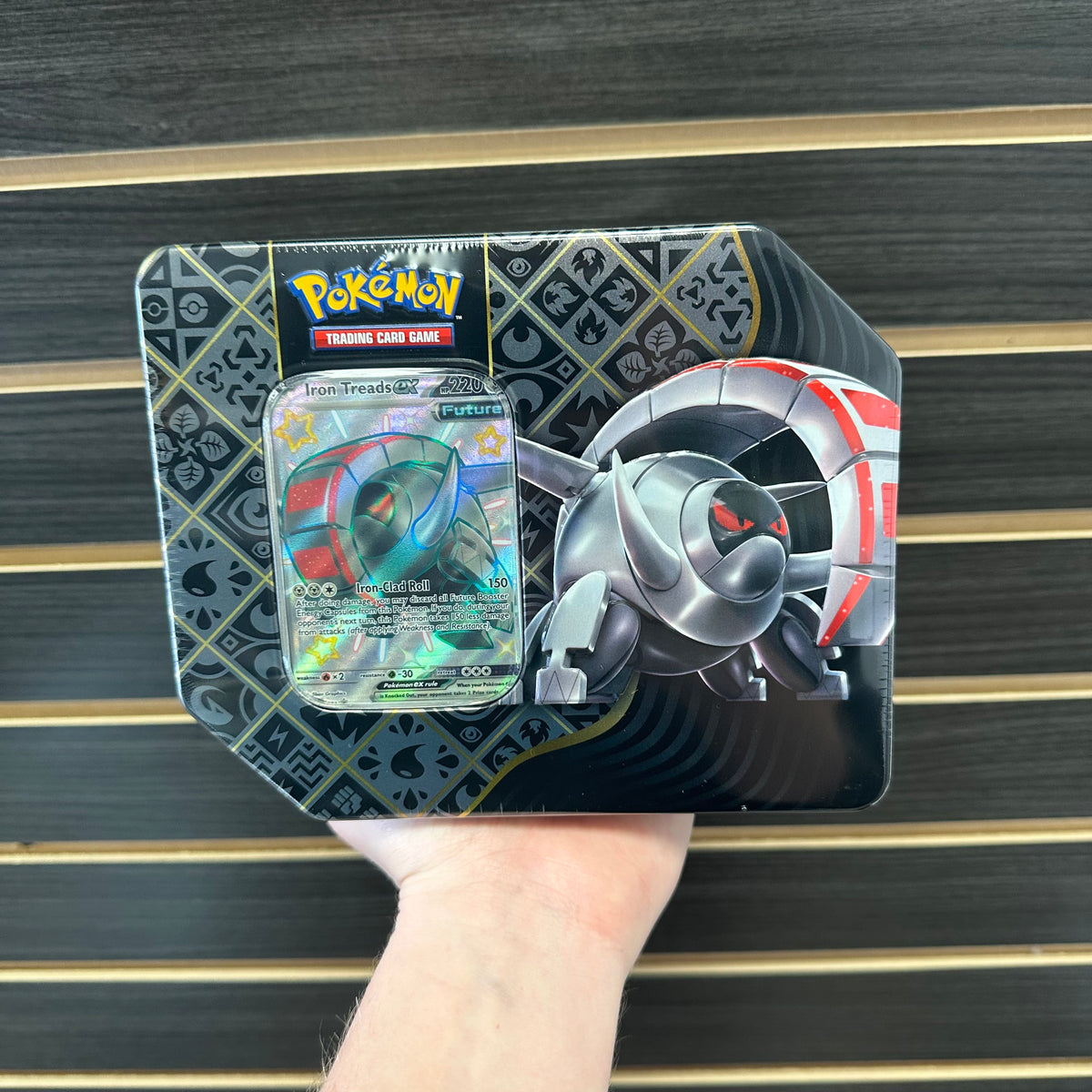 pokemon trading card game paldean fates tin Pokemon Paldean Fates Tin – Grail Collectibles AZ