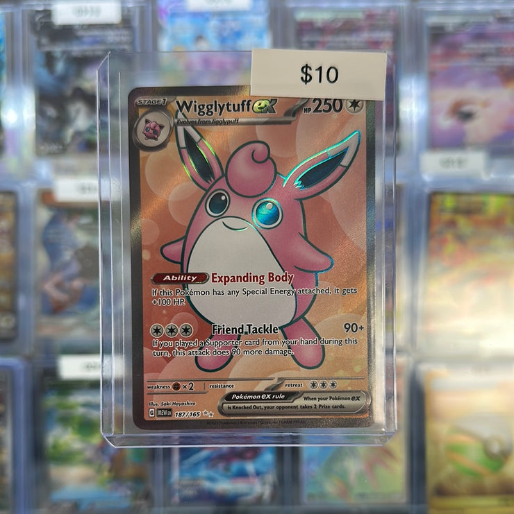 Pokémon Wigglytuff EX 187/165