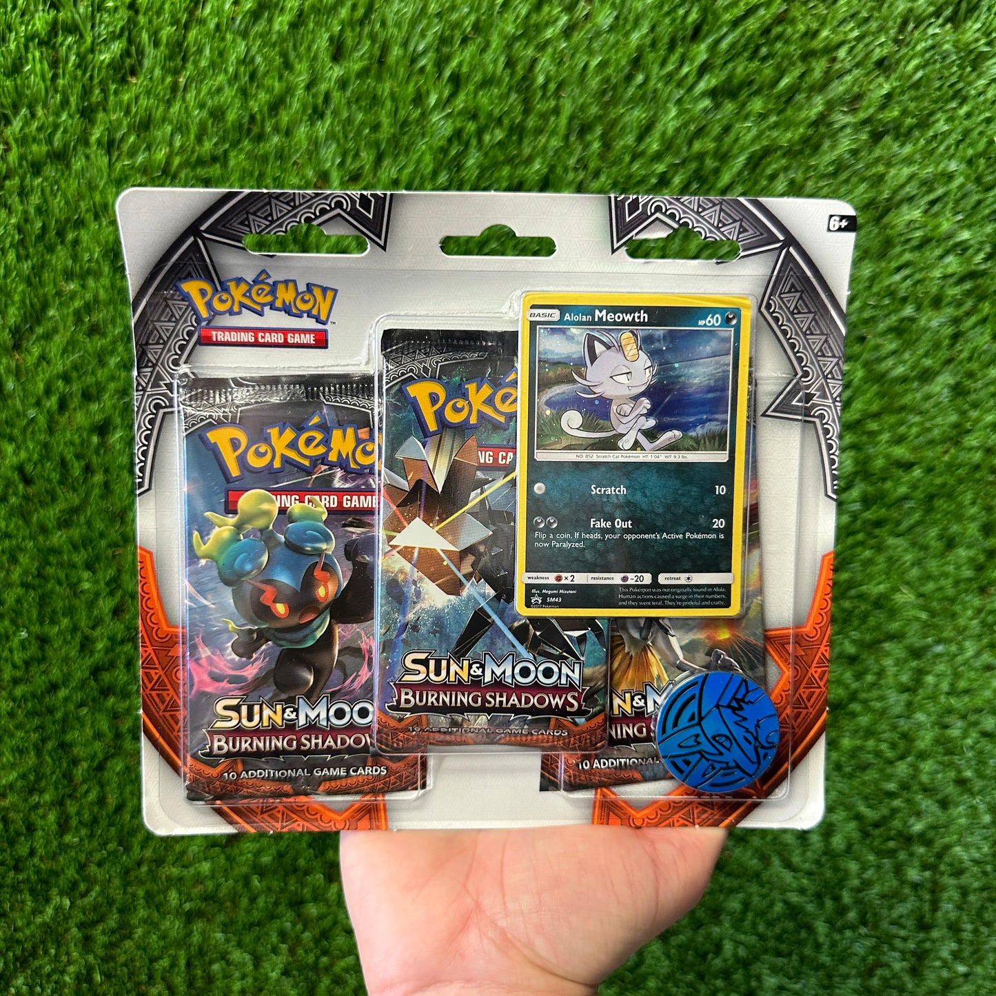 Pokemon Burning Shadows 3 Pack