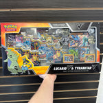 Pokemon Lucario V & Tyranitar V Heavy Hitters Premium Collection