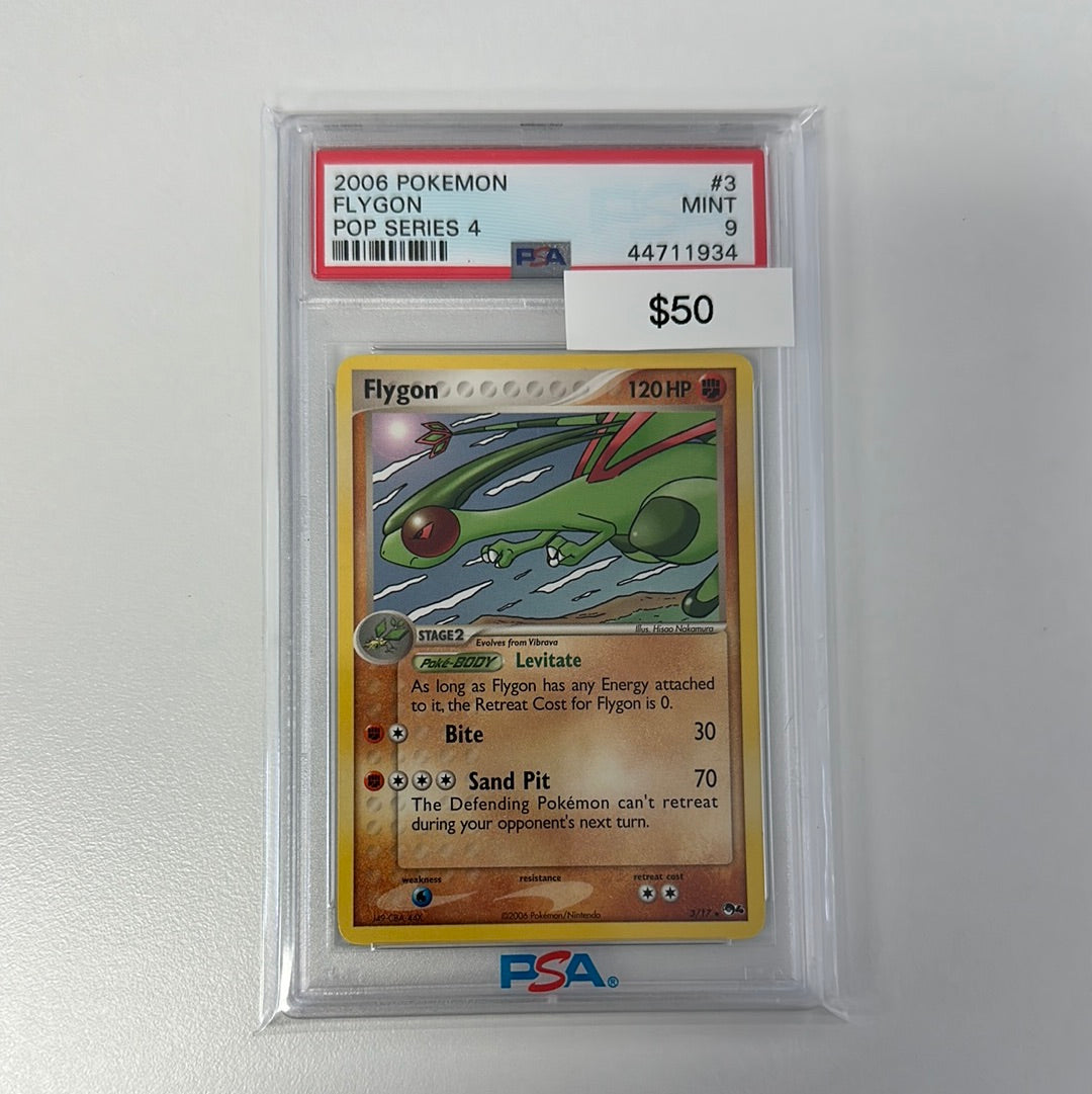 2006 Pokémon Flygon Pop Series 4 #3 PSA 9