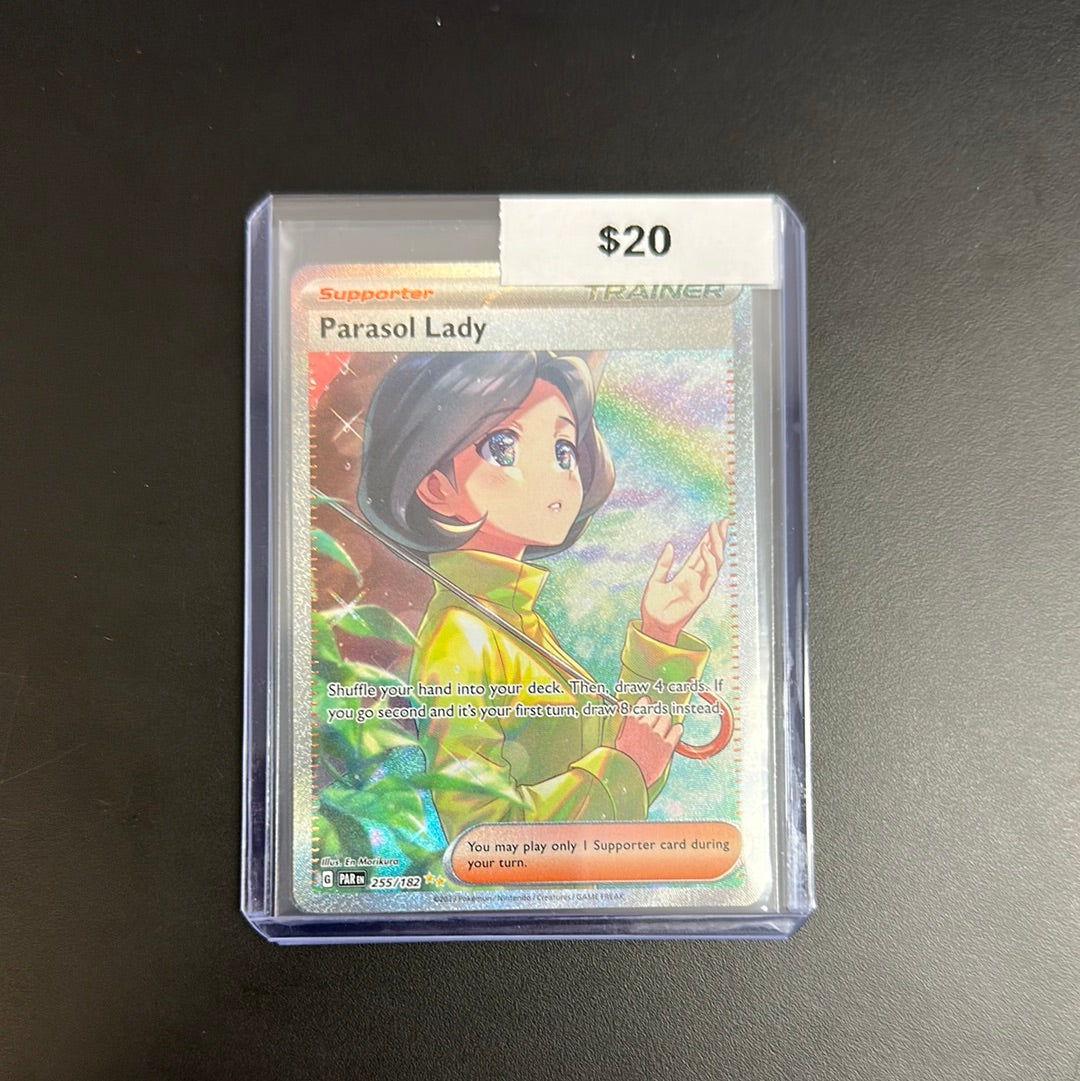 Pokemon Parasol Lady Paradox Rift 255/182