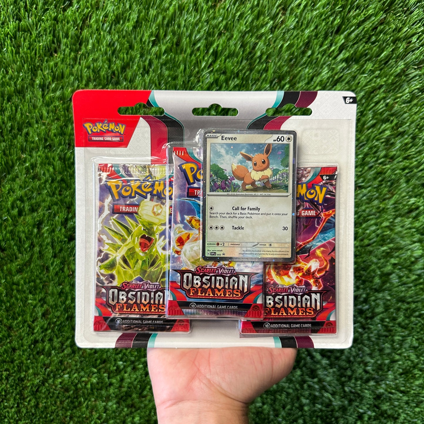 Pokemon Obsidian Flames 3 Pack Blister