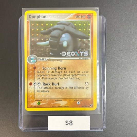 Pokémon Donphan Ex Depxys Stamped 30/107