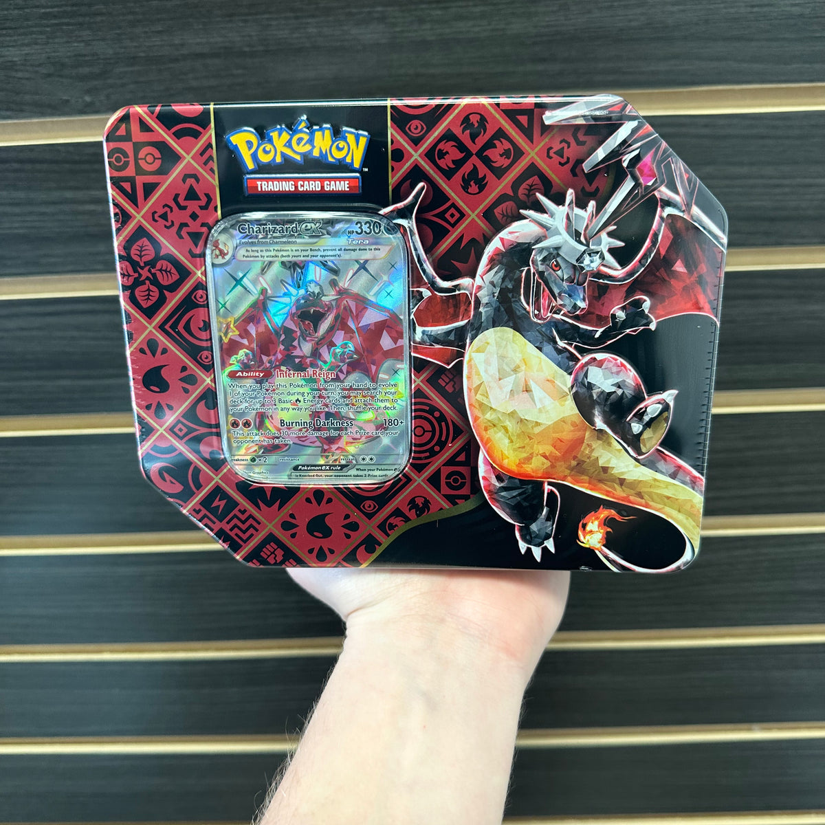 Pokemon Paldean Fates Tin