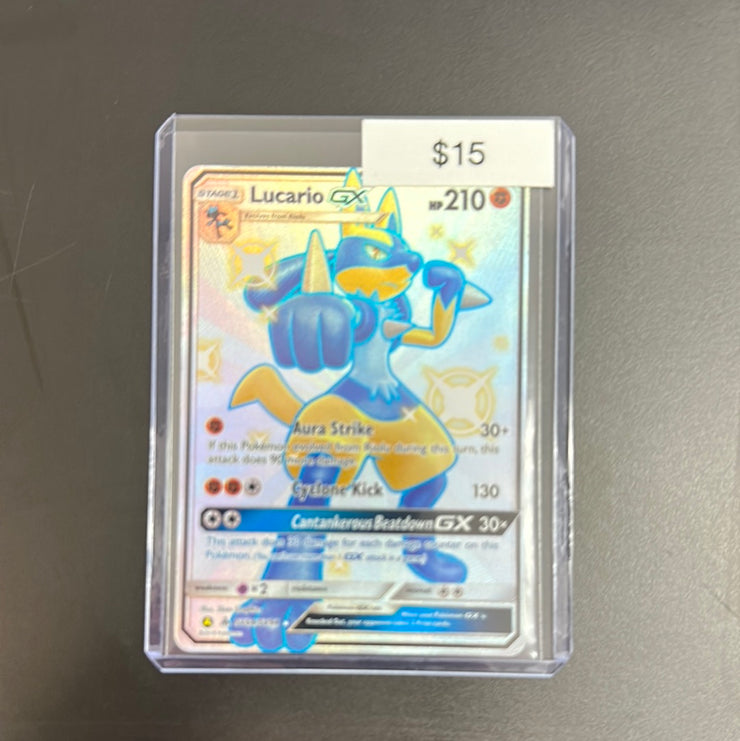 Pokémon Hidden Fates Lucario GX SV64/SV94