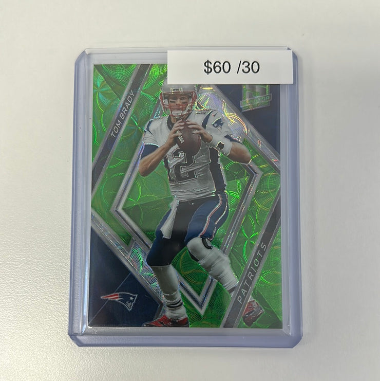 2018 Spectra Tom Brady Green Scope /30