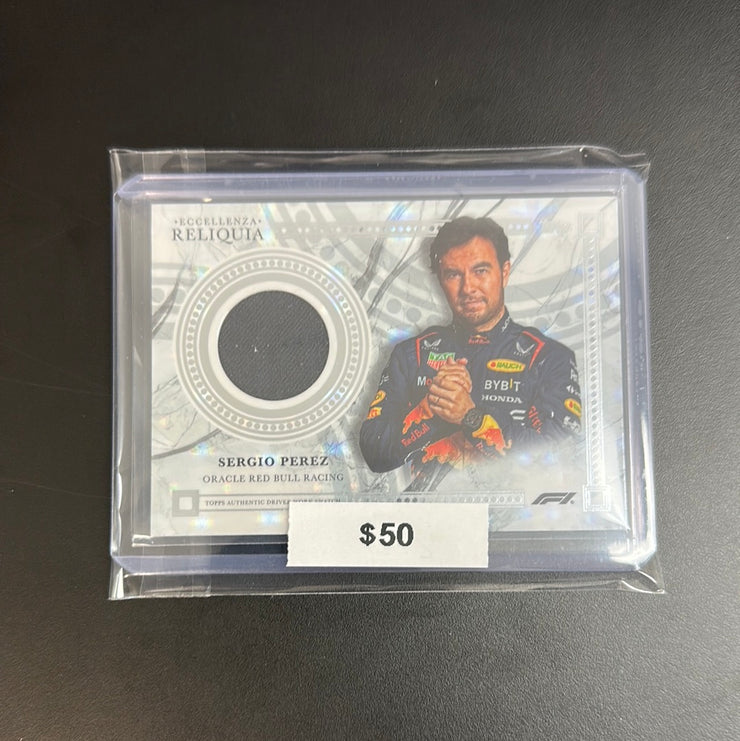 2023 Topps F1 Sergio Perez Patch