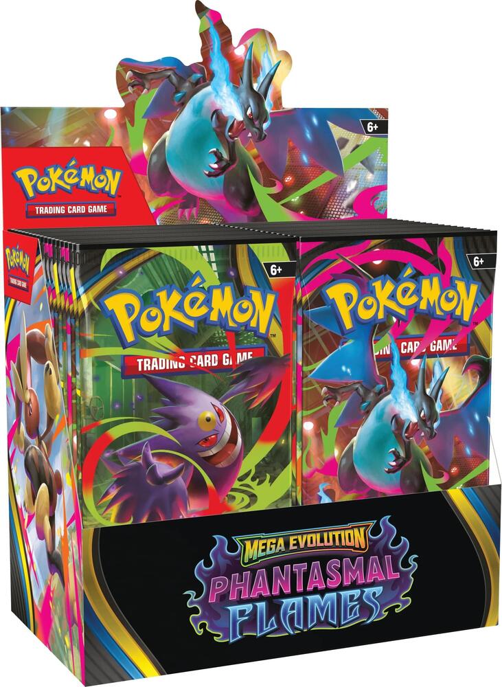 Pokemon Mega Evolutions Phantasmal Flames Booster Box (In-Store Only)