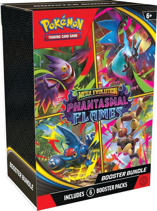 Pokemon Mega Evolutions Phantasmal Flames Booster Bundle (In-Store only)