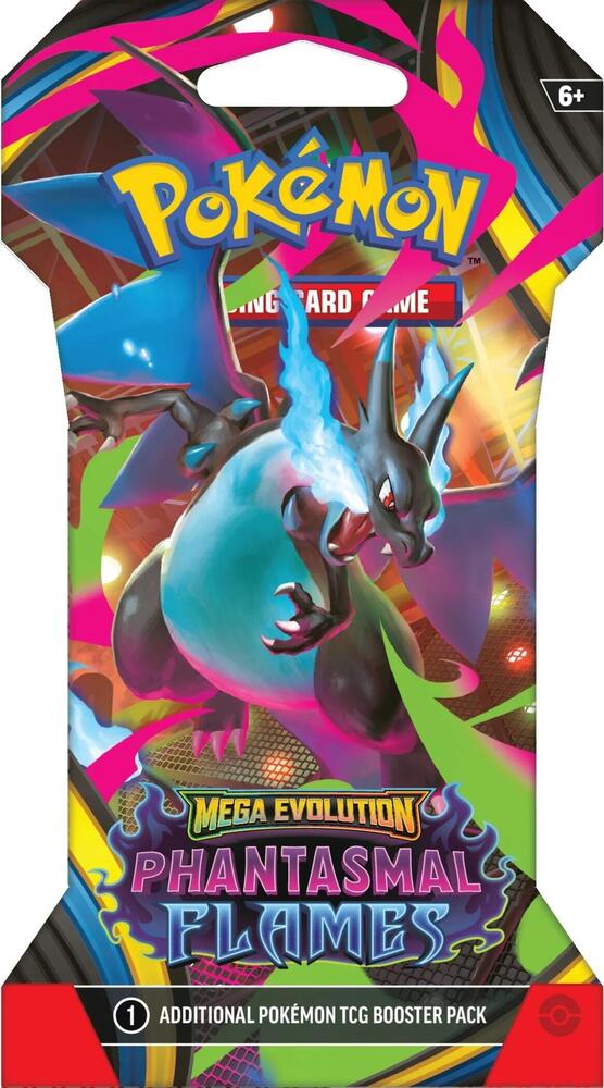Pokemon Mega Evolutions Phantasmal Flames Sleeved Booster Pack (In-Store Only)