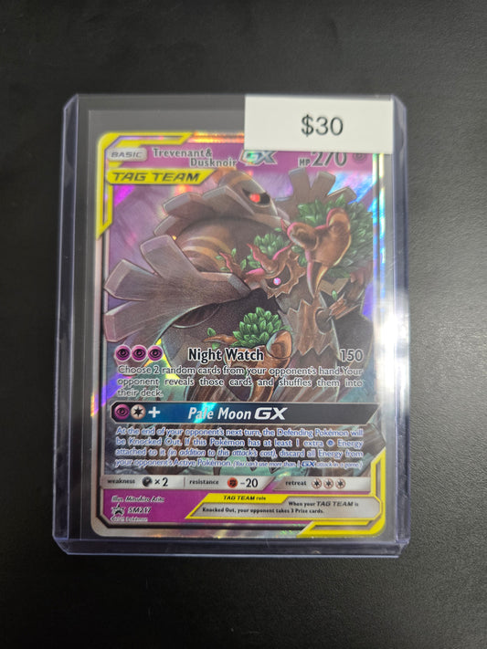 Pokemon Trevenant & Dusknoir GX Tag Team SM217