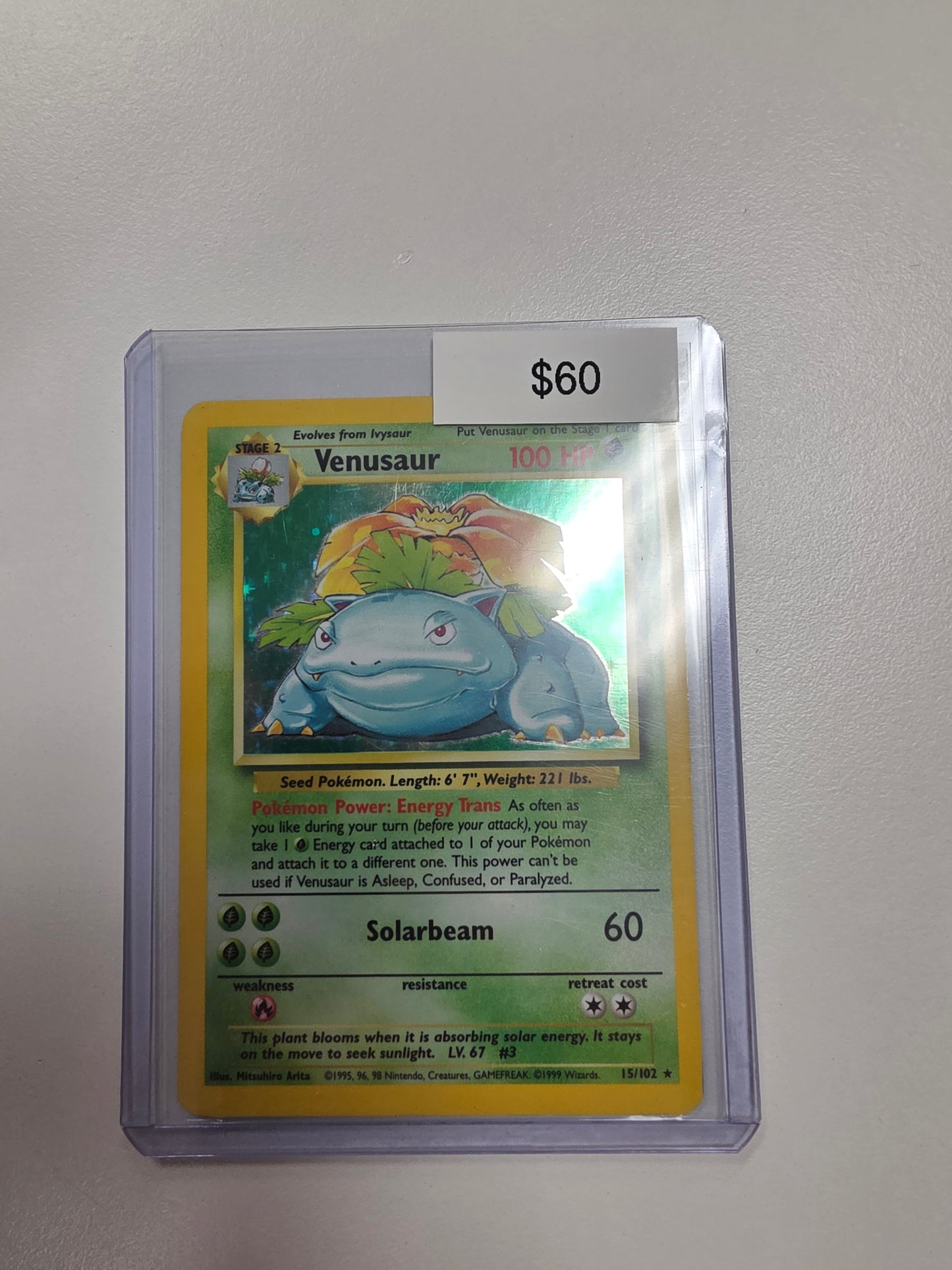 Pokemon Venusaur 15/102 MP