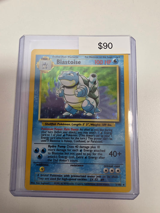 Pokemon Blastoise holo 2/102