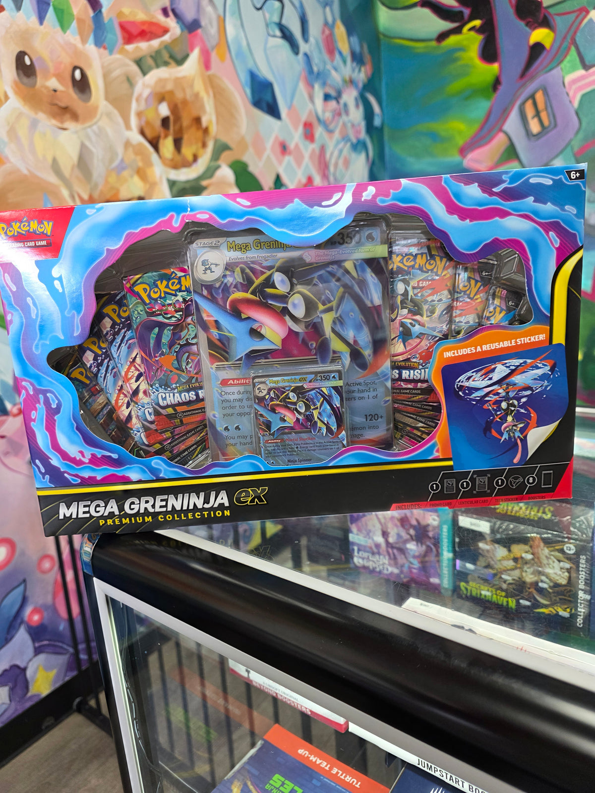 Pokemon mega Greninja ex premium collection