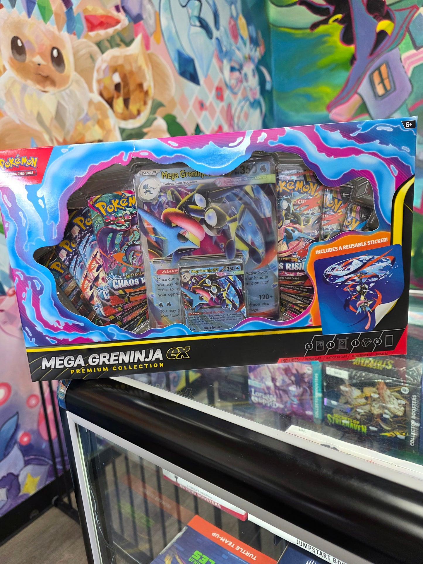Pokemon mega Greninja ex premium collection
