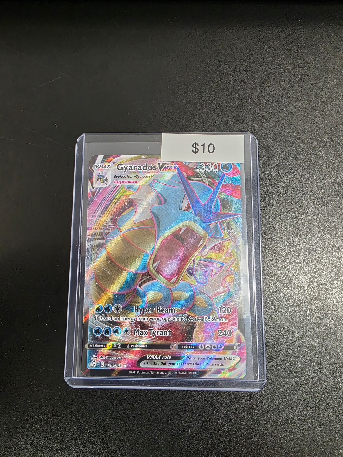 Pokemon Gyarados Vmax 029/203