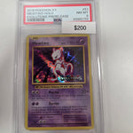 Pokemon Mewtwo pre release stamp 51/108 PSA 8