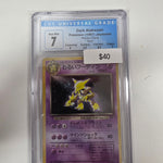 Pokemon Japanese Dark Alakazam 065 CGC 7