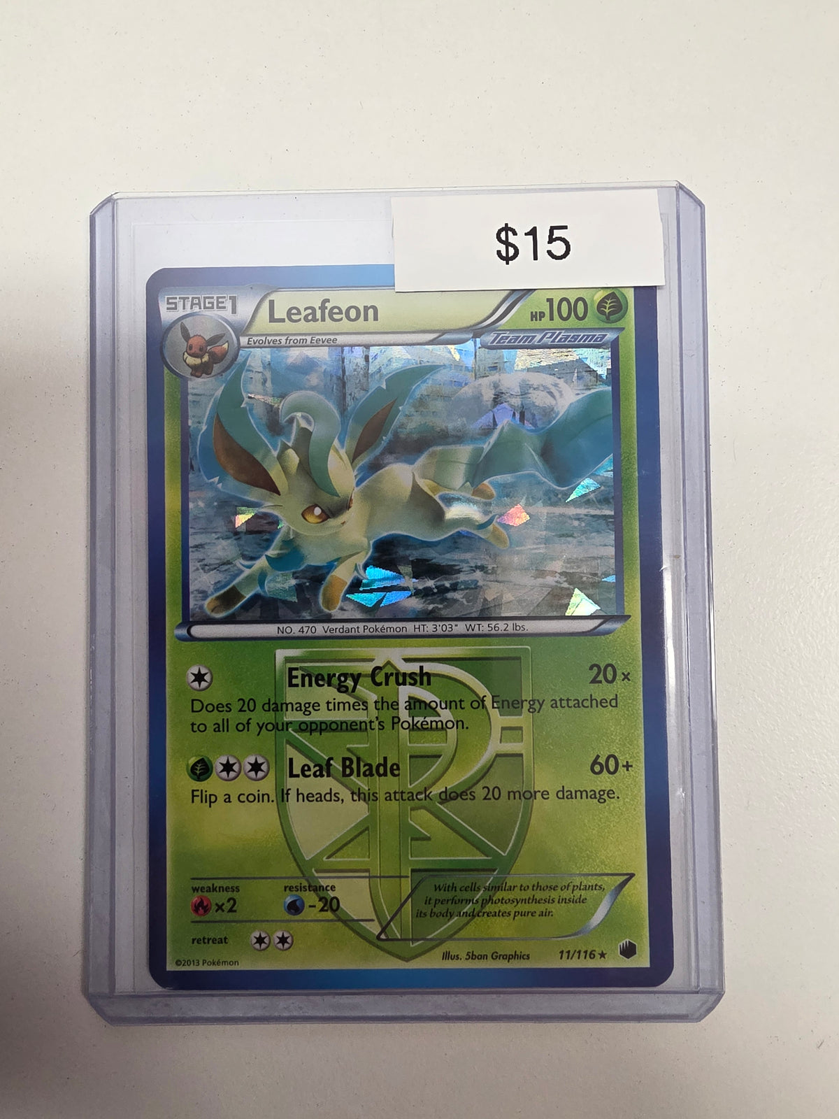 Pokemon Leafeon 11/116