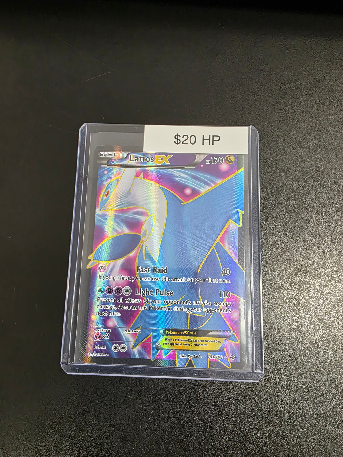 Pokemon Latios ex 101/108 HP
