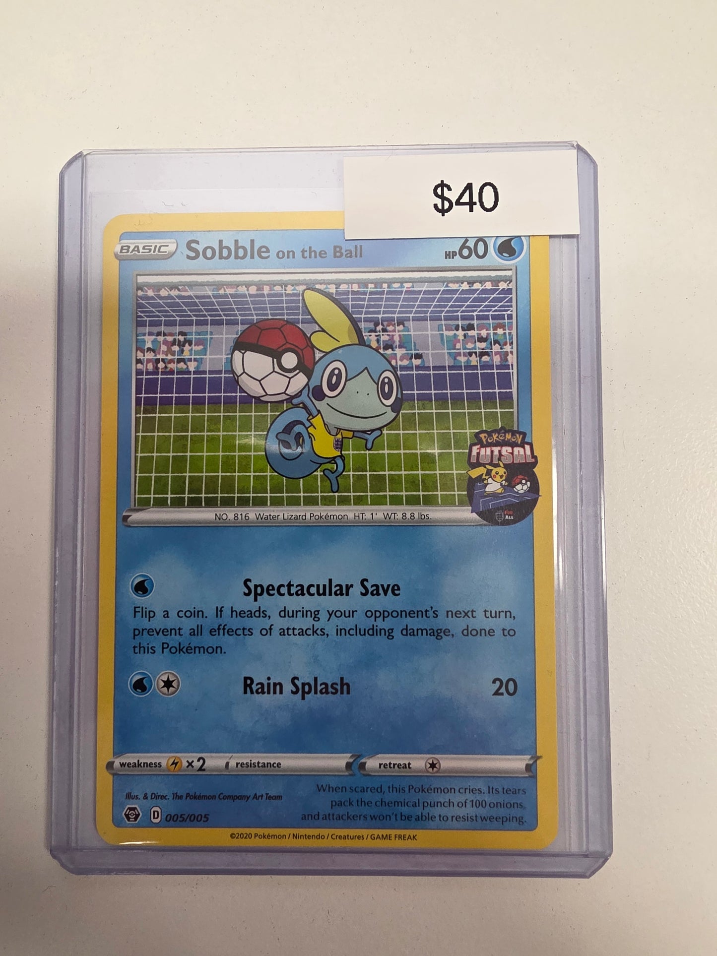 Pokemon Sobble on the ball 005/005
