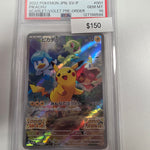 Pokemon Japanese Pikachu Pre-order promo 001/sv-p PSA 10