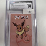 Pokemon Eevee playing card CGC 10