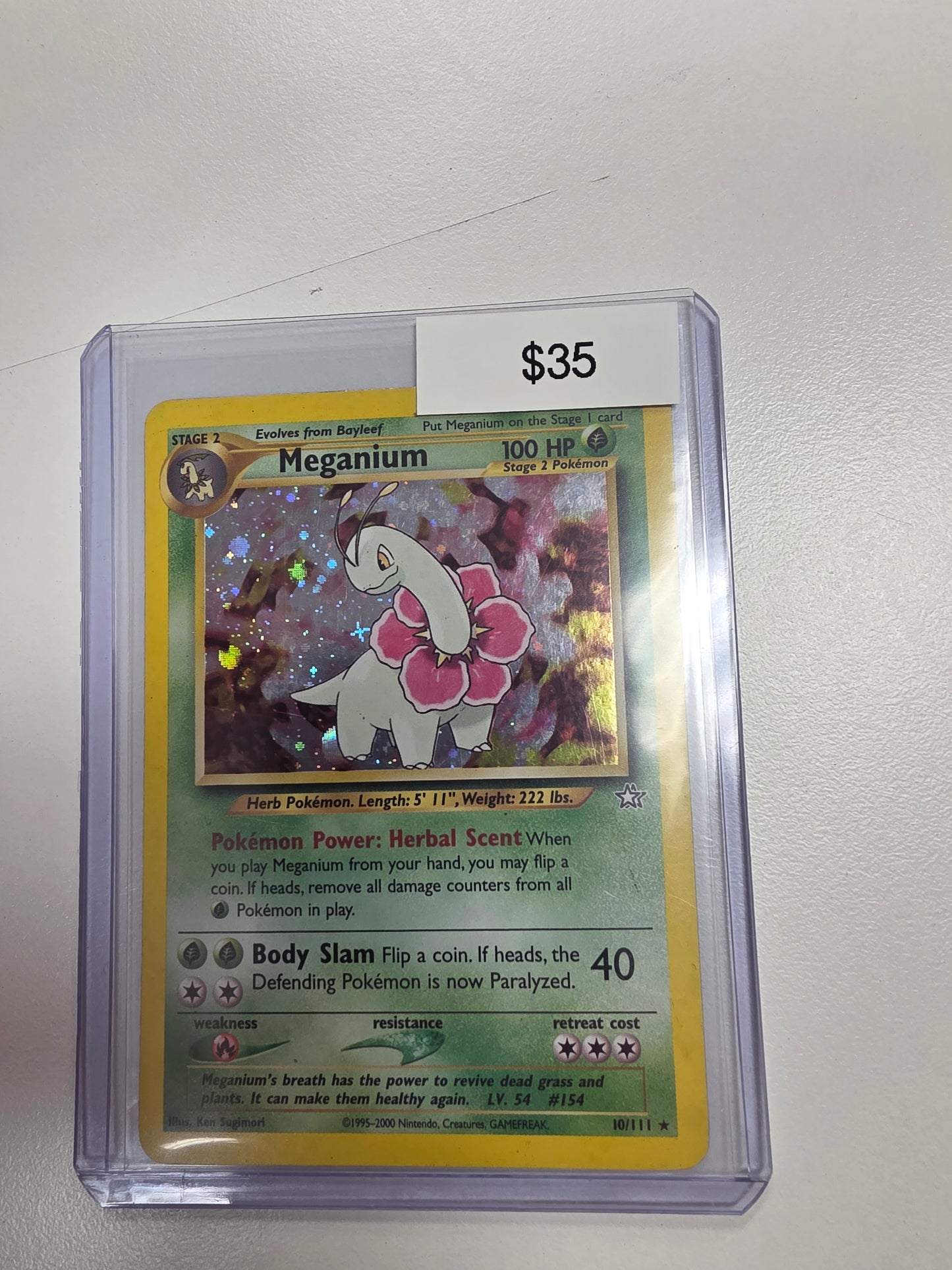 Pokemon Meganium 10/111 LP