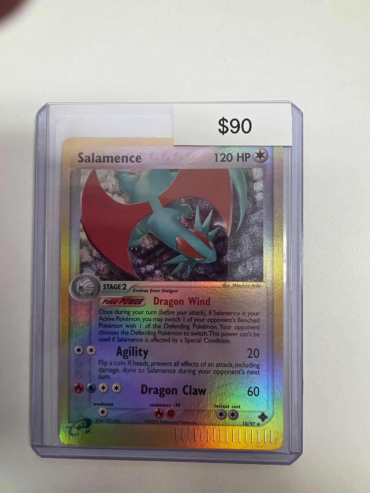 Pokemon Salamence RF 10/97