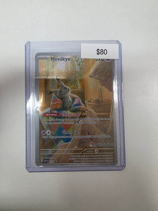 Pokemon Mimikyu Pokémon Center promo 075