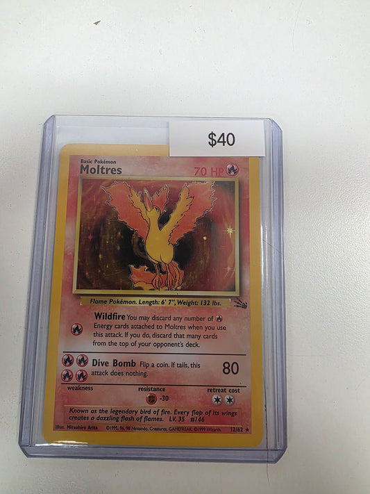 Pokemon Moltres 12/62 lp